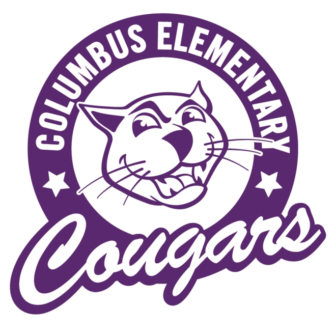 columbus cougar purple columbus elementary school